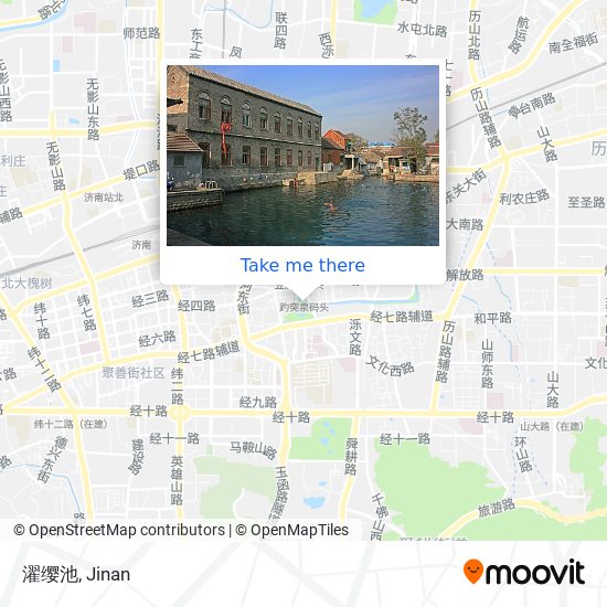 濯缨池 map