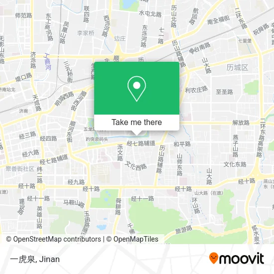 一虎泉 map