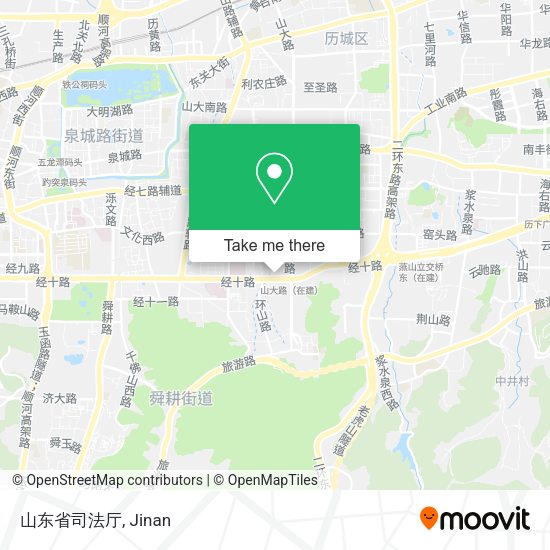 山东省司法厅 map