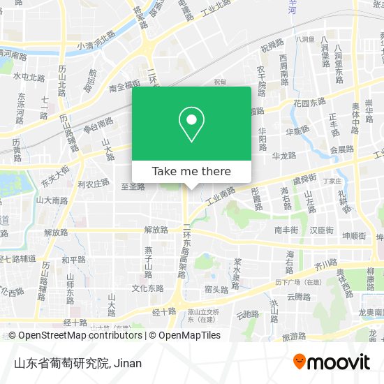 山东省葡萄研究院 map