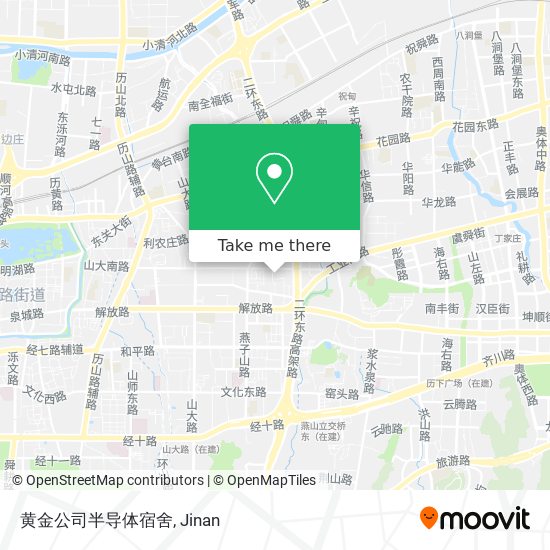 黄金公司半导体宿舍 map