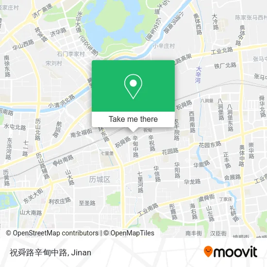 祝舜路辛甸中路 map