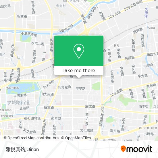雅悦宾馆 map