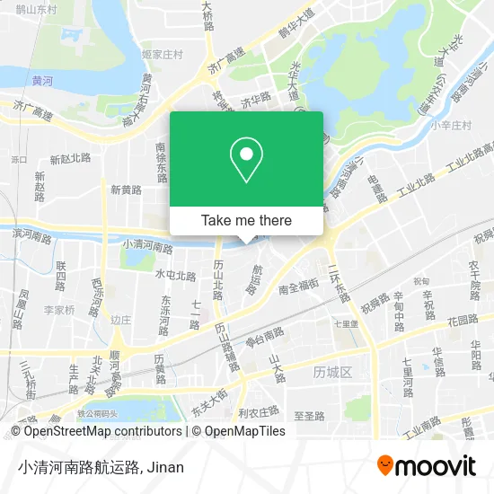 小清河南路航运路 map
