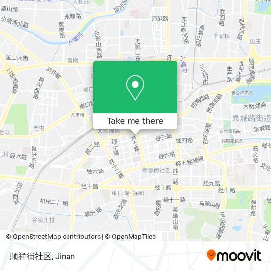顺祥街社区 map