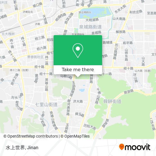 水上世界 map
