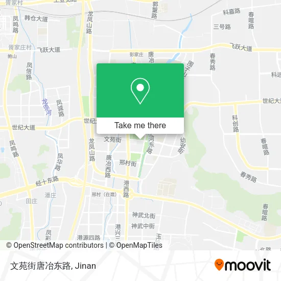 文苑街唐冶东路 map