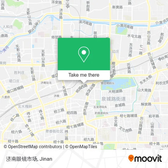 济南眼镜市场 map
