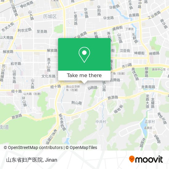 山东省妇产医院 map
