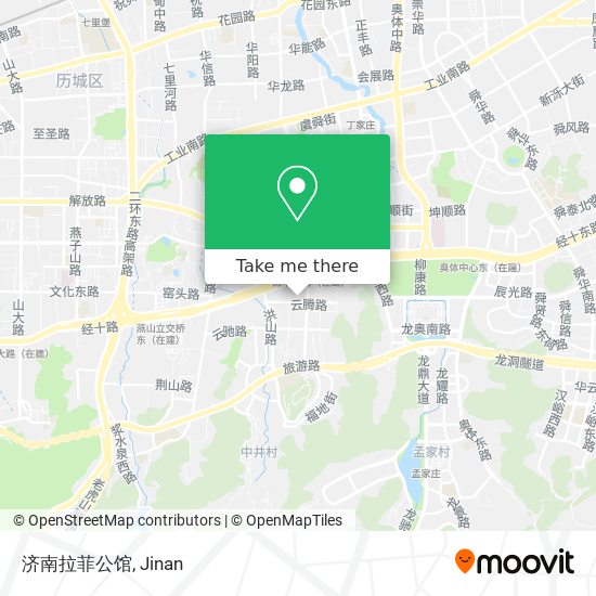 济南拉菲公馆 map
