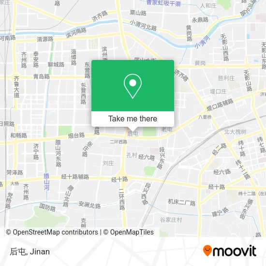 后屯 map