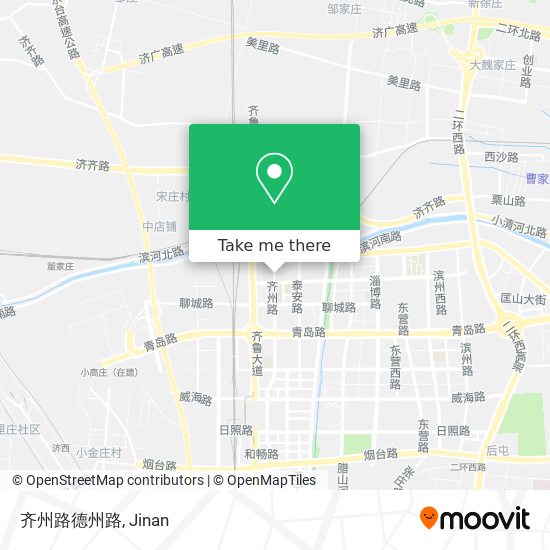 齐州路德州路 map