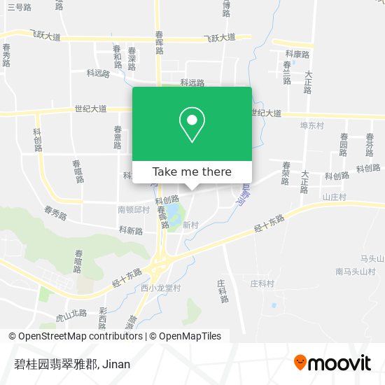 碧桂园翡翠雅郡 map