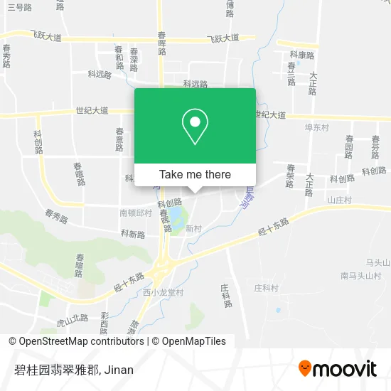碧桂园翡翠雅郡 map
