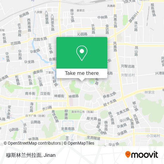 穆斯林兰州拉面 map
