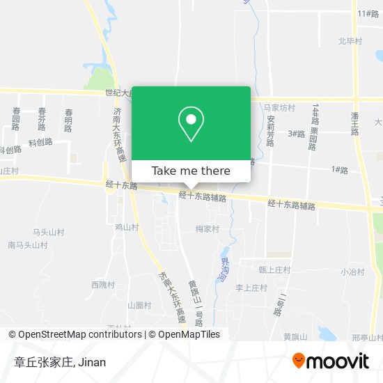章丘张家庄 map