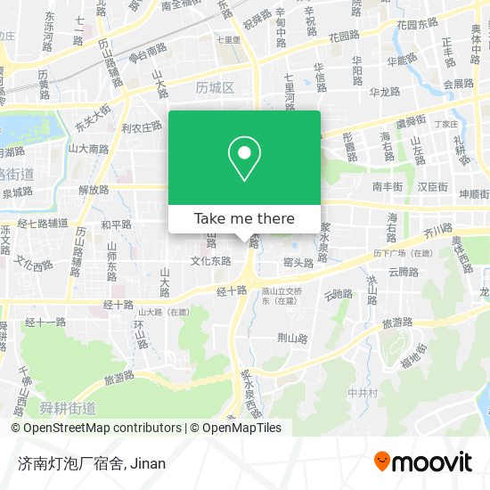 济南灯泡厂宿舍 map