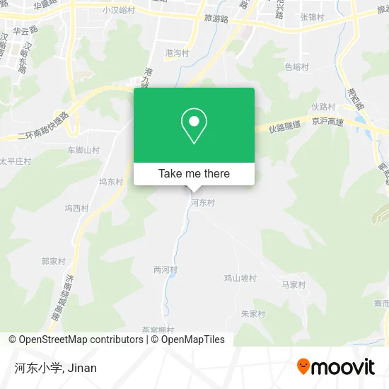 河东小学 map