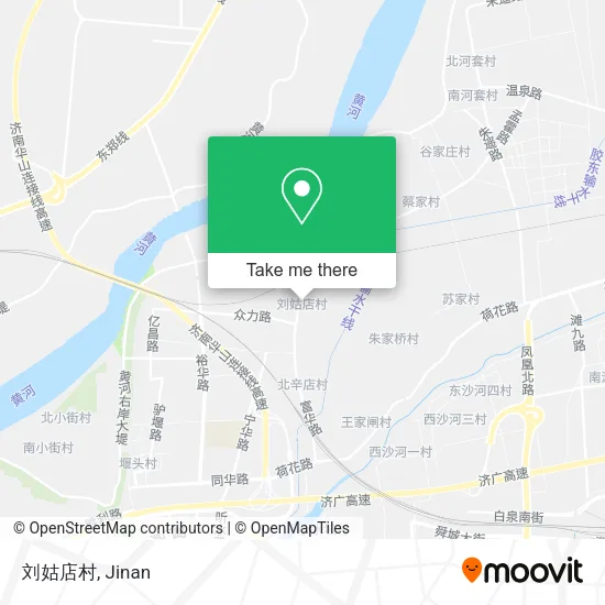 刘姑店村 map