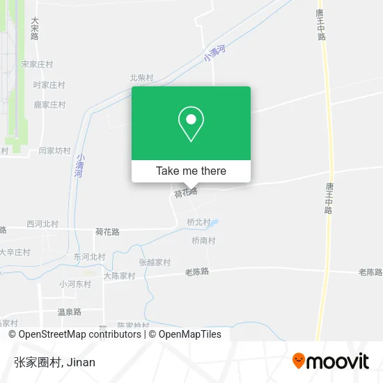 张家圈村 map