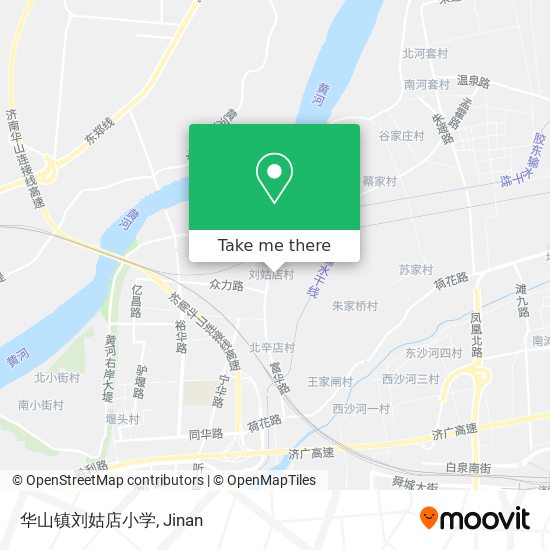 华山镇刘姑店小学 map