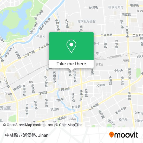 中林路八涧堡路 map