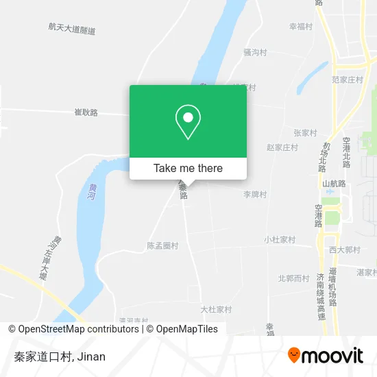 秦家道口村 map