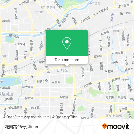 花园路96号 map
