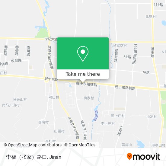 李福（张家）路口 map