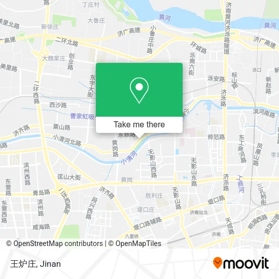王炉庄 map