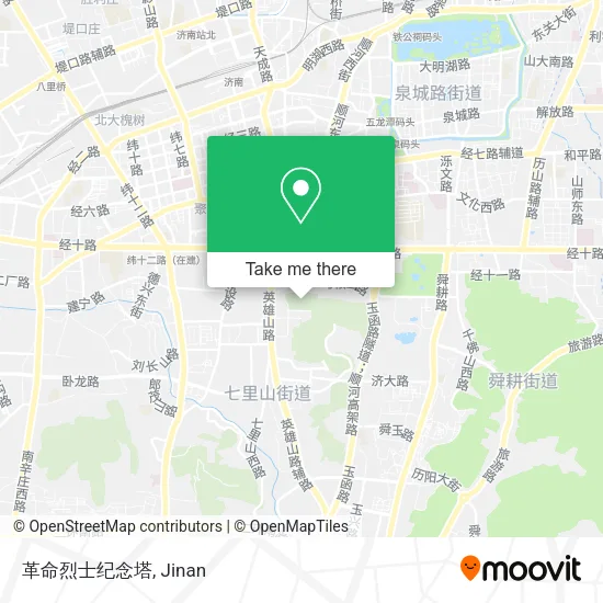 革命烈士纪念塔 map