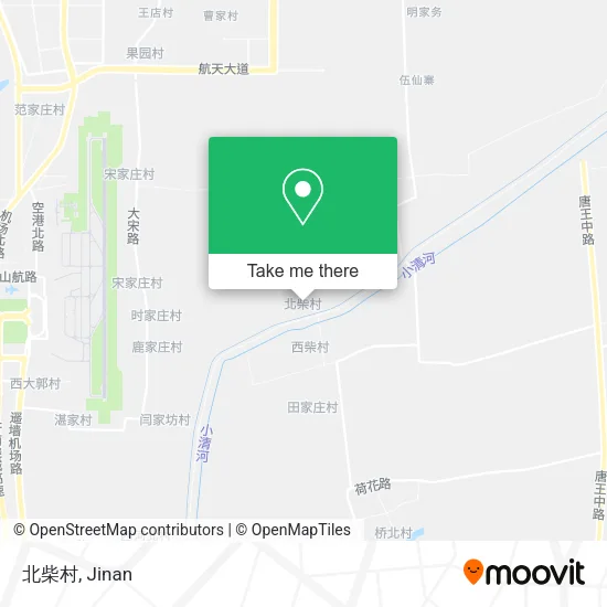北柴村 map
