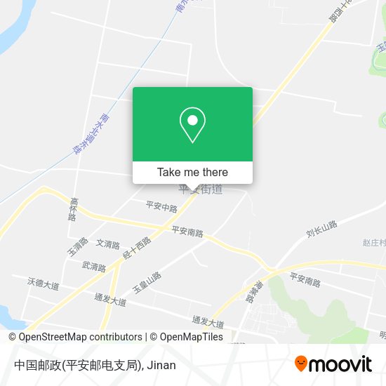 中国邮政(平安邮电支局) map