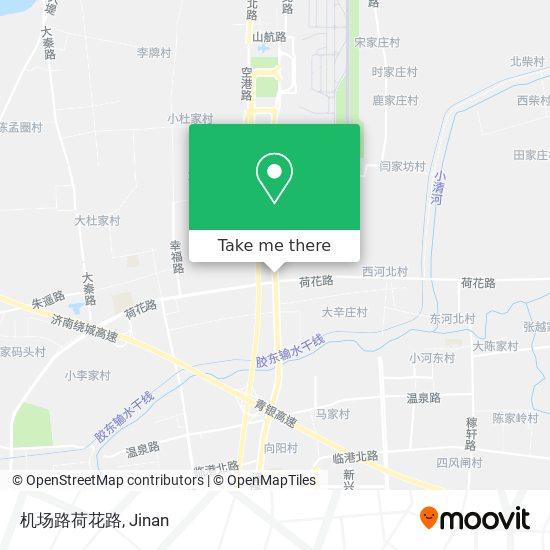 机场路荷花路 map