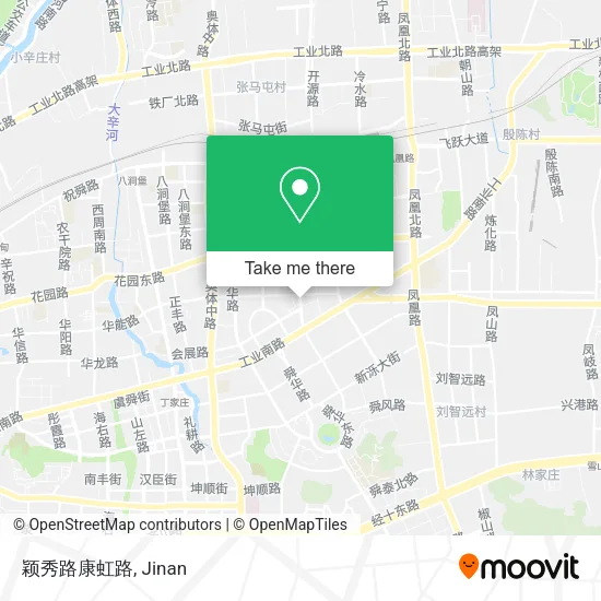 颖秀路康虹路 map