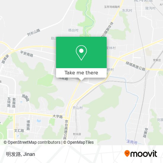 明发路 map