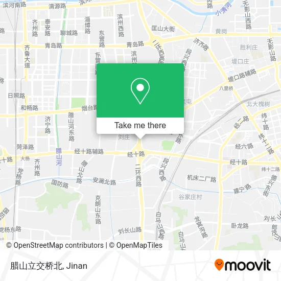 腊山立交桥北 map