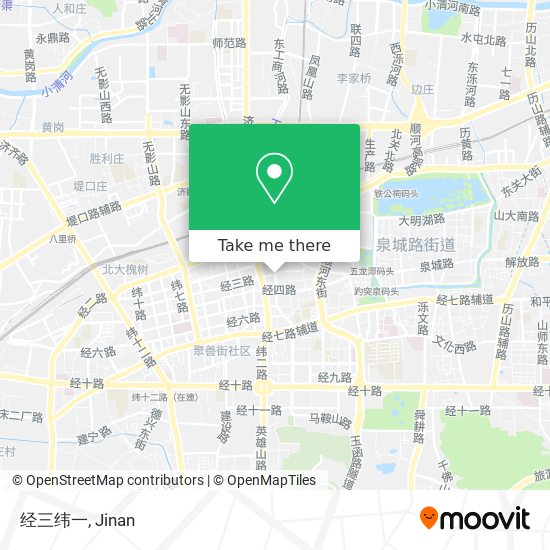 经三纬一 map