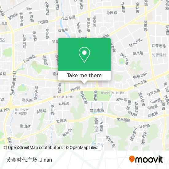 黄金时代广场 map