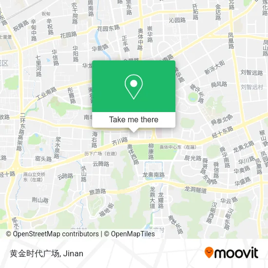 黄金时代广场 map