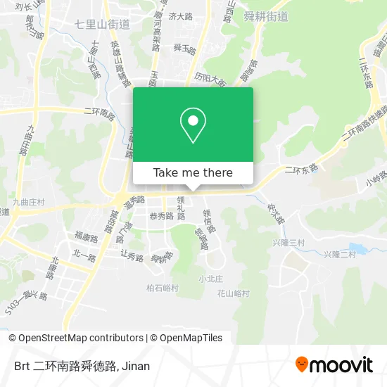 Brt 二环南路舜德路 map