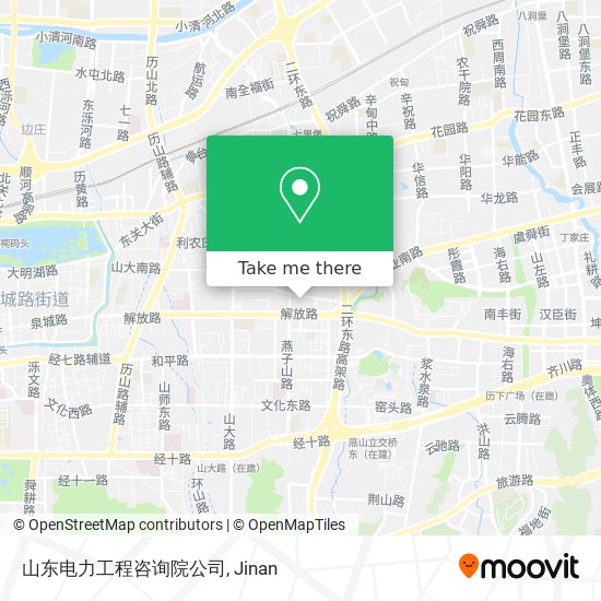 山东电力工程咨询院公司 map