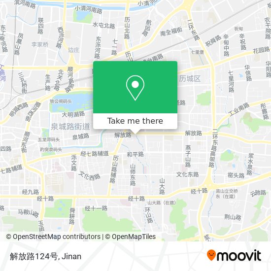 解放路124号 map