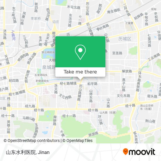 山东水利医院 map