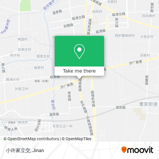 小许家立交 map