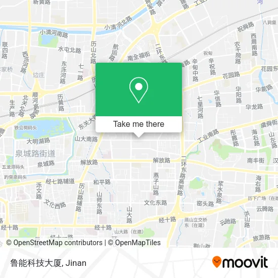 鲁能科技大厦 map