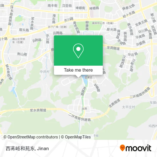 西蒋峪和苑东 map