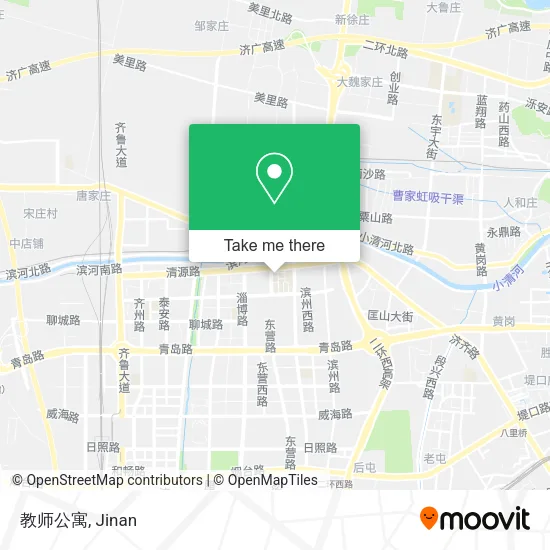 教师公寓 map