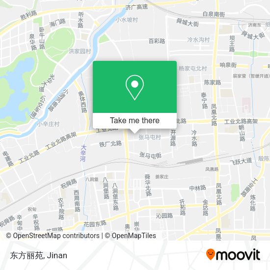 东方丽苑 map