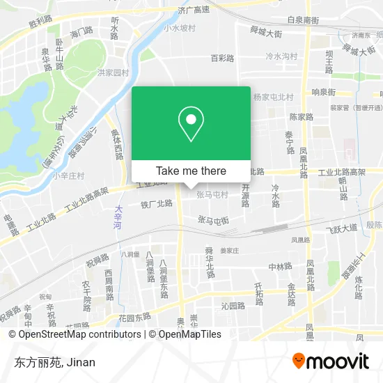 东方丽苑 map